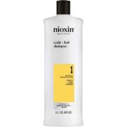 Nioxin System 1 Shampoo for Thinning Hair 1000 ml