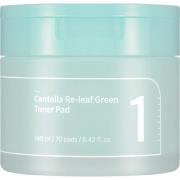 numbuzin No.1 Centella Re-Leaf Green Toner Pad (70 pads) 190 ml