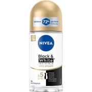 NIVEA Black & White Silky Smooth Roll On 50 ml