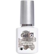 Depend Gel iQ Effects Metallic Marble Silver
