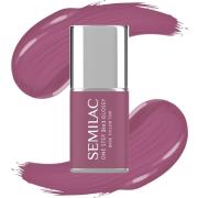 SEMILAC UV Gel Polish One Step 3in1 Glossy S205 Purple Beige