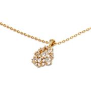 Lily and Rose Petite Miss Alice necklace Crystal Gold