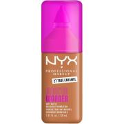 NYX PROFESSIONAL MAKEUP Make Em Wonder Foundation 27 True Caramel
