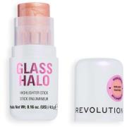 Revolution Beauty London Glass Halo Highlighter Stick Rose Glow