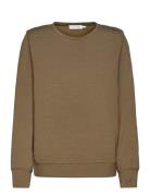 Lnkira Shoulderpad Sweatshirt Lounge Nine Brown