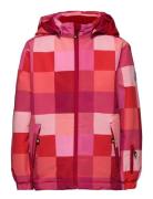 Padded Ski Jacket Aop Color Kids Pink
