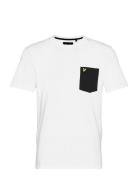 Contrast Pocket T-Shirt Lyle & Scott White