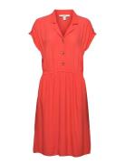 Dress Made Of Lenzing™ Ecovero™ Esprit Casual Red