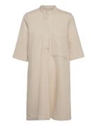 Nolan Denim Dress NORR Cream