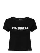 Hmllegacy Woman Cropped T-Shirt Hummel Black