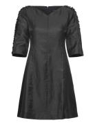 Dominica Cluster 3/4 Slv Dress French Connection Black