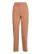 Chinos With Organic Cotton Esprit Casual Brown