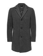 Onsjaylon Wool Coat Otw ONLY & SONS Grey