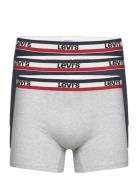 Levis Men Sprtswr Logo Boxer Brief Levi´s Blue