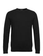 Slhberg Crew Neck Noos Selected Homme Black