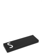 Personal Pencil Case Design Letters Black