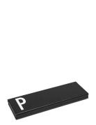 Personal Pencil Case Design Letters Black