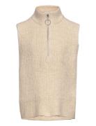 Grete Vest Knit Grunt Cream