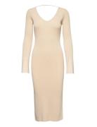 Christine Knitted Dress Notes Du Nord Cream