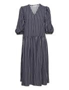 Viksaiw Long Dress InWear Navy