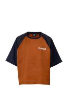 Hmlmelody T-Shirt Ss Hummel Brown