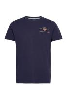 Archive Shield Emb Ss T-Shirt GANT Blue