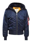 Ma-1 Hooded Alpha Industries Blue