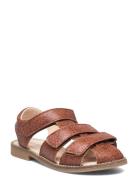 Addison Aop Sandal Wheat Brown