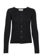 Rwlaica Cashmere Ls O-Neck Raglan C Rosemunde Black