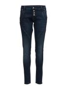 Baiily Power Stretch Jeans Cream Blue