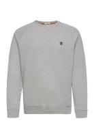 Exeter River Loopback Crew Neck Sweatshirt Medium Grey Heather Timberl...