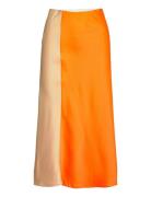 Yaskalina Hw Midi Skirt S. - Ca YAS Orange