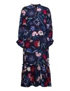 D2. Popover Wrinkle Flower Dress GANT Patterned