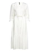 Abigail Dress Mother Of Pearl White