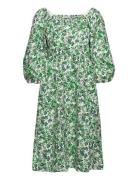 Flow Bardotta Dress Bzr Patterned