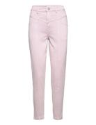 2Nd Face Tt - Bleached Colour Denim 2NDDAY Pink