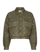 Water-Repellant Cropped Quilted Jacket Polo Ralph Lauren Green
