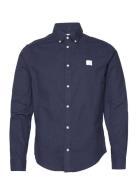 Piece Brushed Shirt Les Deux Navy