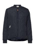 Piper W Quilted Jacket Weather Report Navy