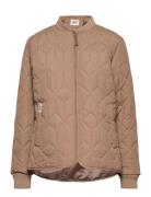 Piper W Quilted Jacket Weather Report Beige