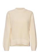 Slfleslie Ls Knit O-Neck B Selected Femme Cream