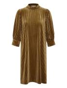 Kacaca Dress Kaffe Gold