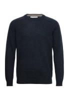 Slhnewcoban Lambs Wool Crew Neck W Noos Selected Homme Navy