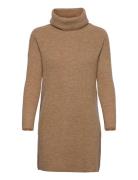 Onljana L/S Cowlnck Dress Wool Knt Noos ONLY Brown