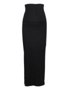 Mlemma Tube Maxi Skirt A. E. Noos Mamalicious Black