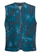 Quilted Vest Avesta Abstract Ink DEDICATED Blue