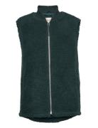 Fleece Bomber Vest Revolution Green