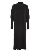 Ellemw Puff Long Dress My Essential Wardrobe Black