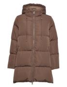 Objlouise New Down Jacket Object Brown