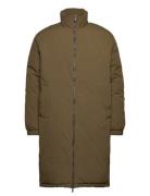 Slhtitan Puffer Coat B Selected Homme Khaki